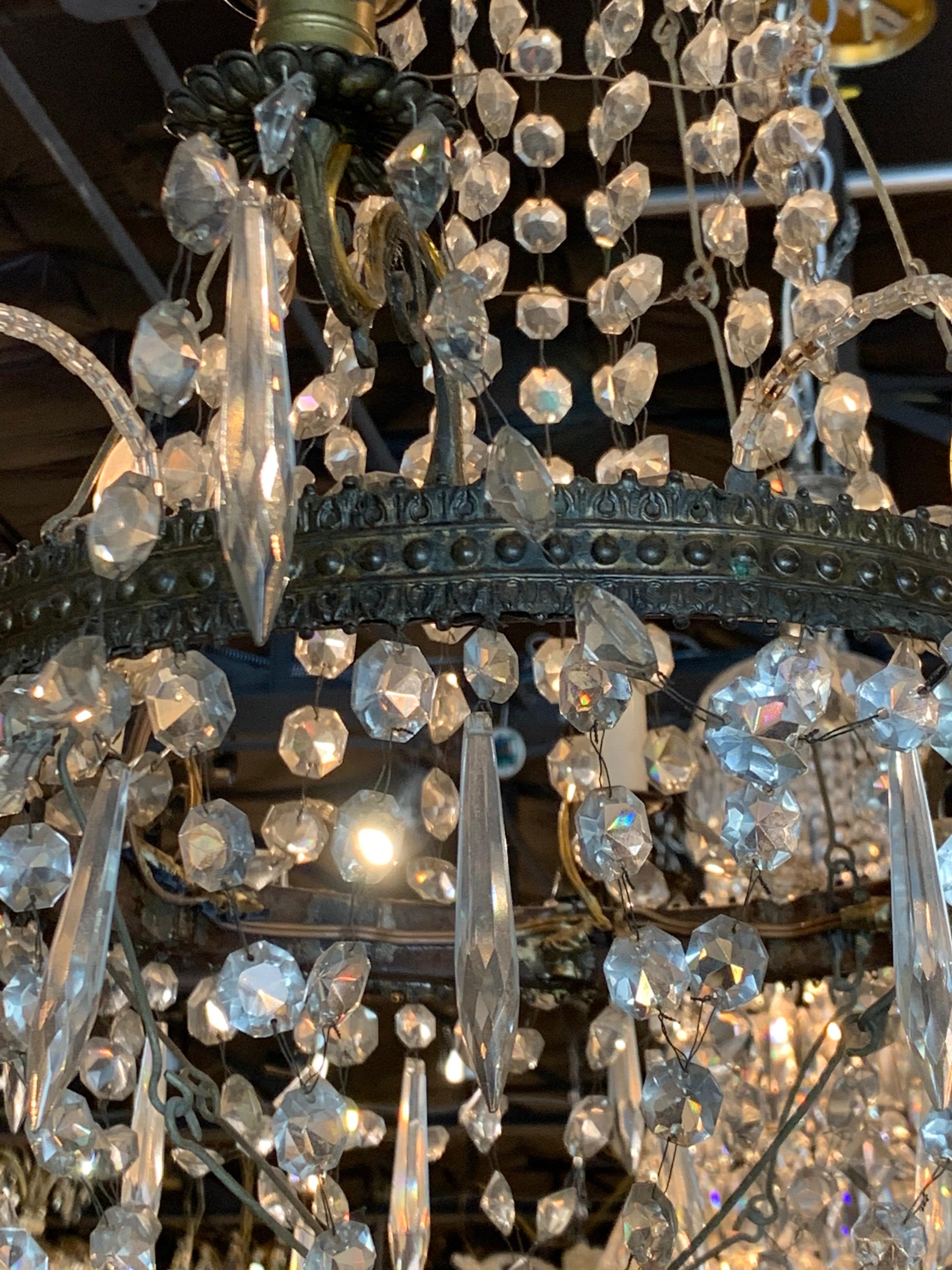 empire beaded chandelier
