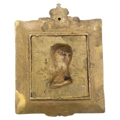 19th Century French Empire Bronze Napoleon Plaque
