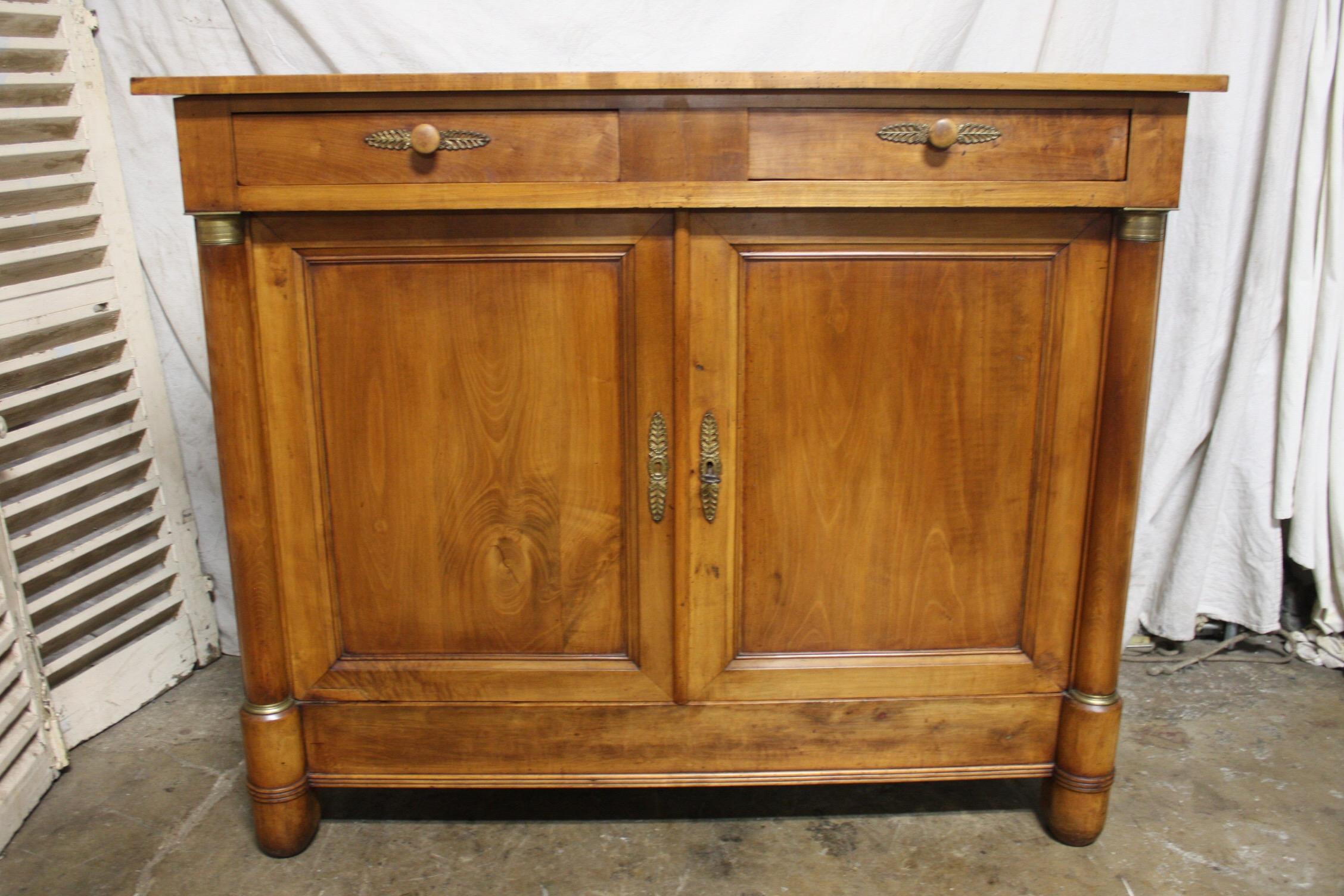 19th Century French Empire Buffet In Good Condition In Stockbridge, GA