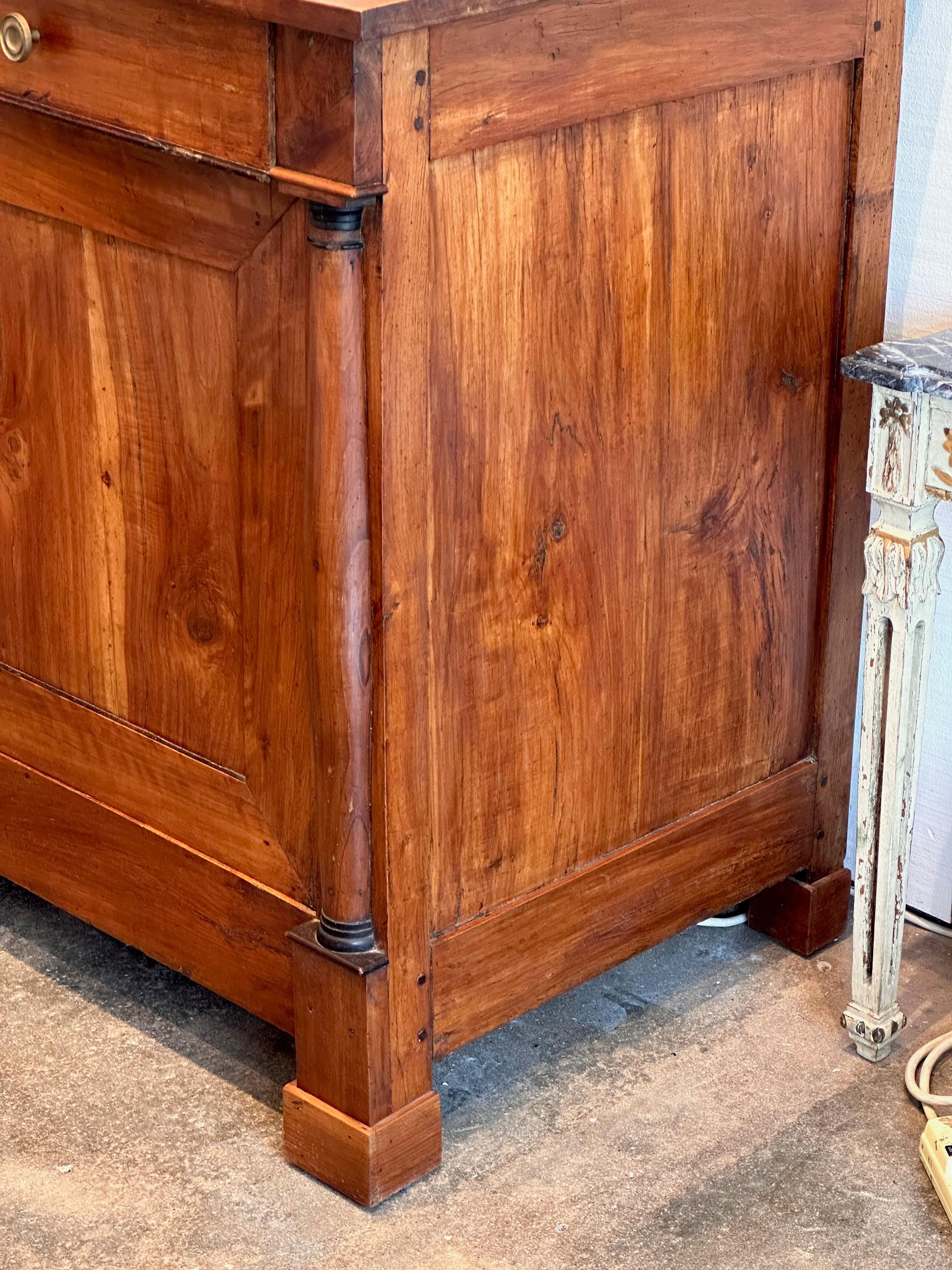Cherry 19th Century French Empire Buffet For Sale