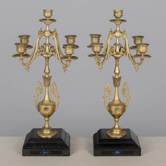 19th Century French Empire Candelabra Pair