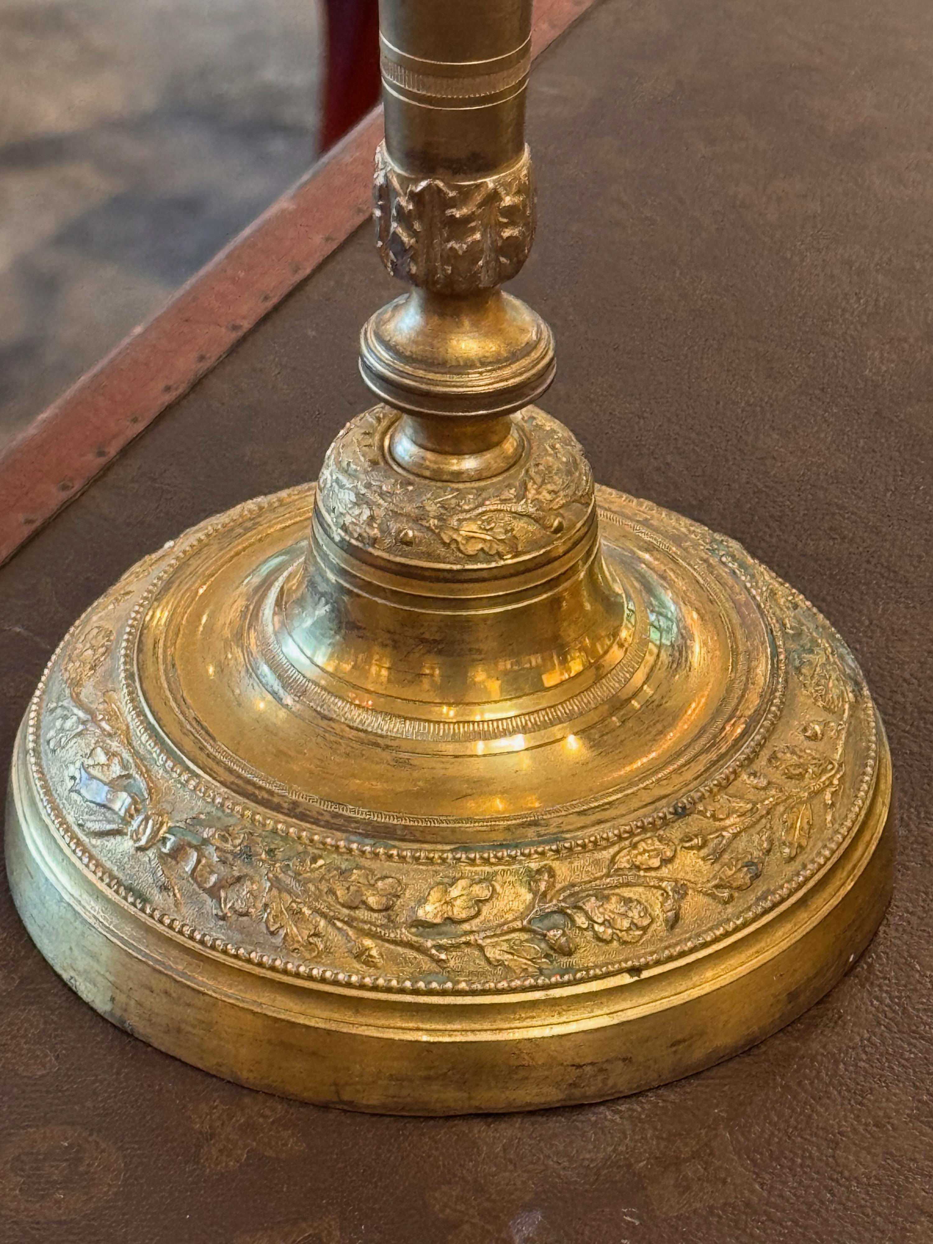 Ottone Candelieri impero francesi del XIX secolo in vendita