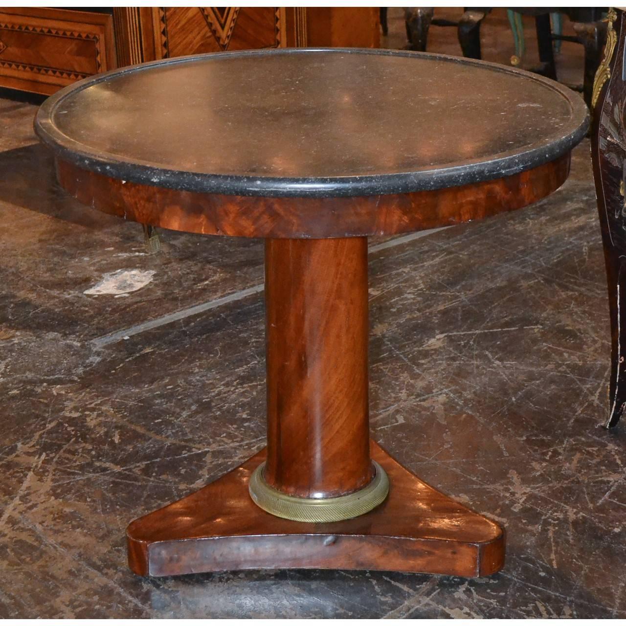 19th Century French Empire Centre Table In Good Condition In Dallas, TX
