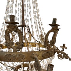 19th Century French Empire Chandelier