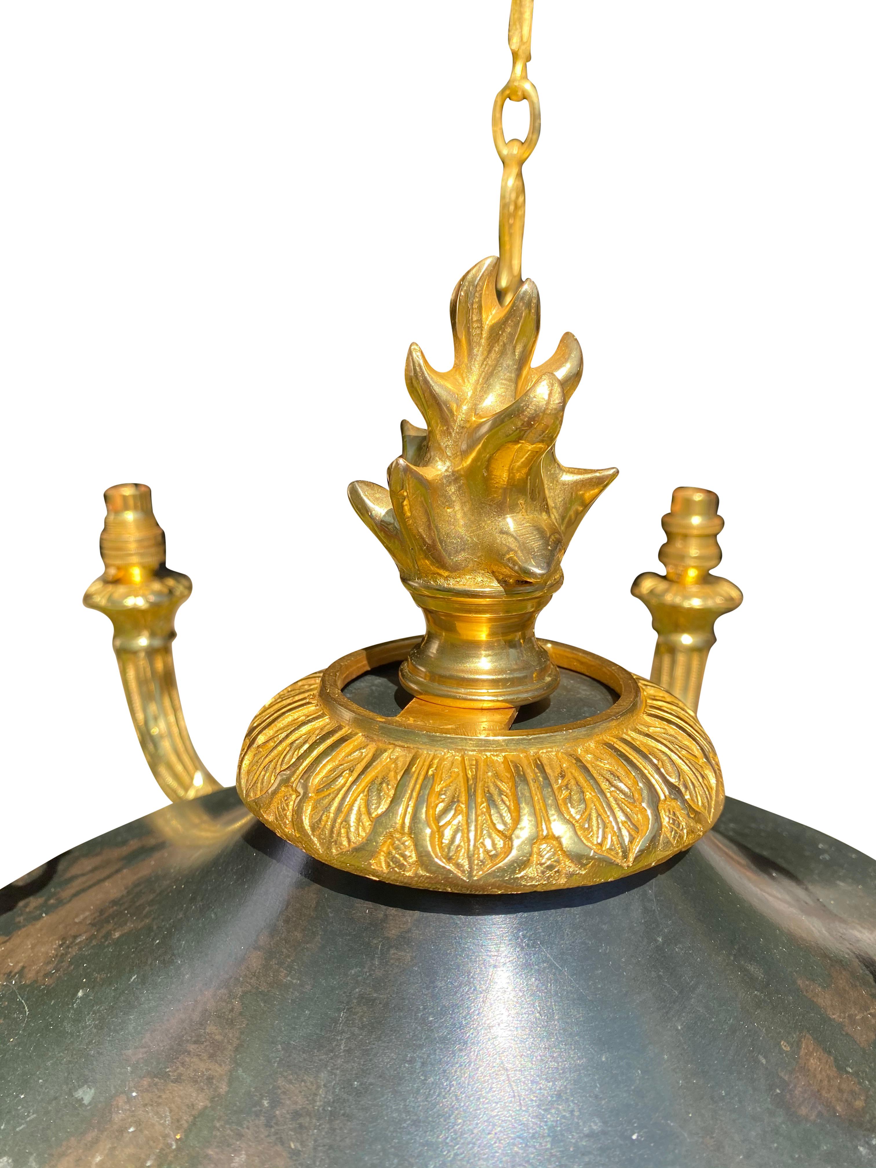 19th Century French Empire Chandelier For Sale 3