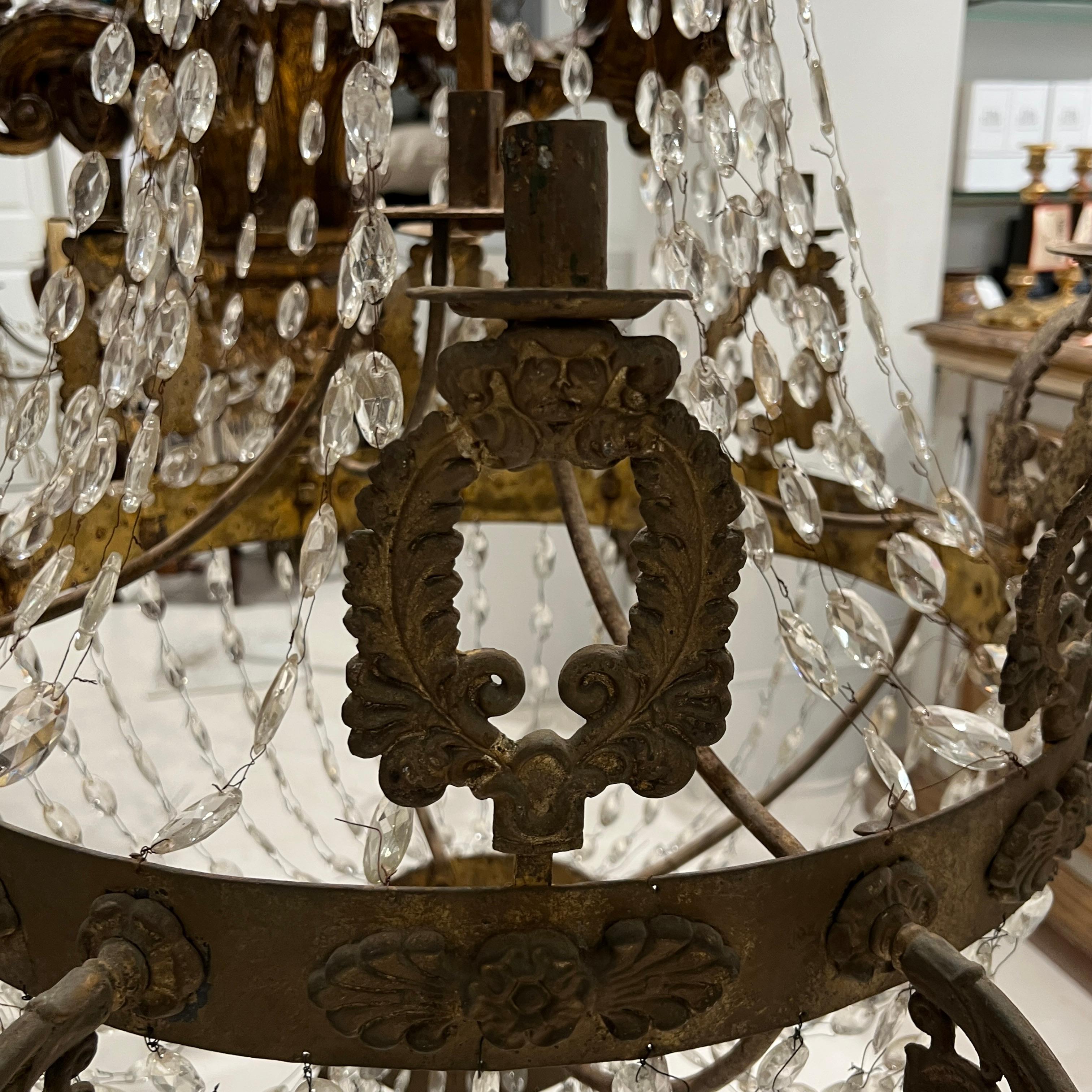 Lampadario Impero francese del XIX secolo in vendita 1