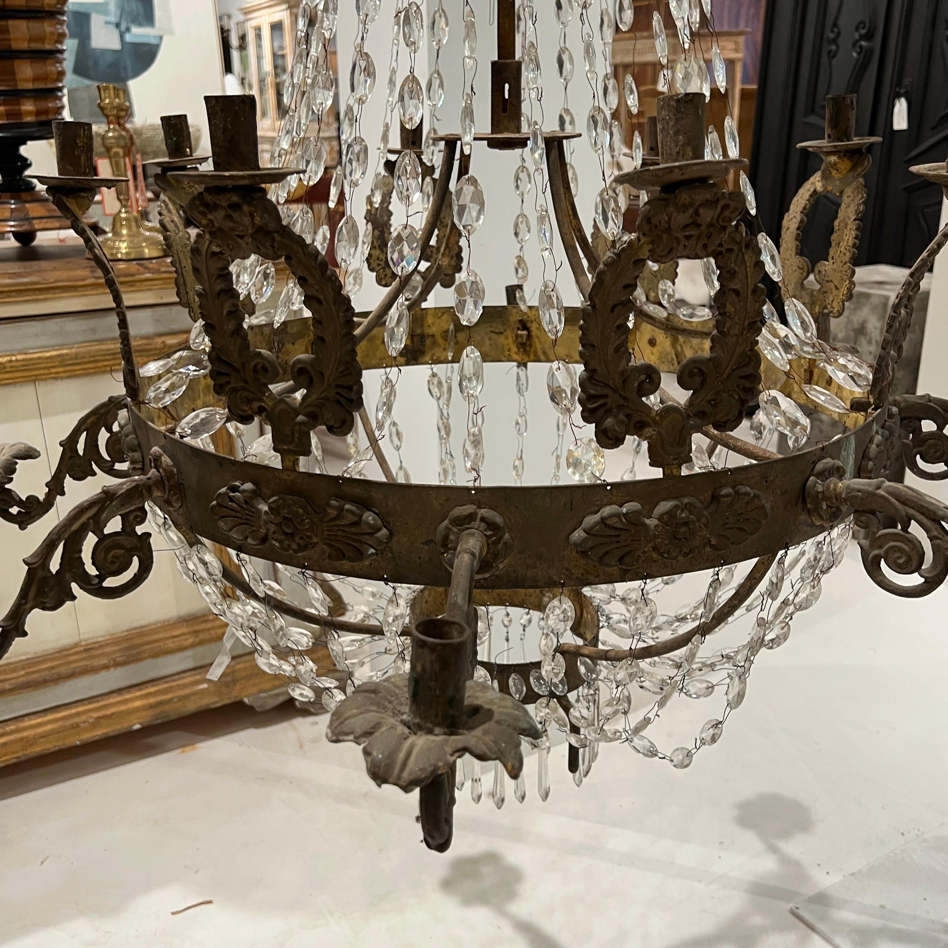 Lampadario Impero francese del XIX secolo in vendita 2