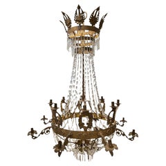 19th Century French Empire Chandelier