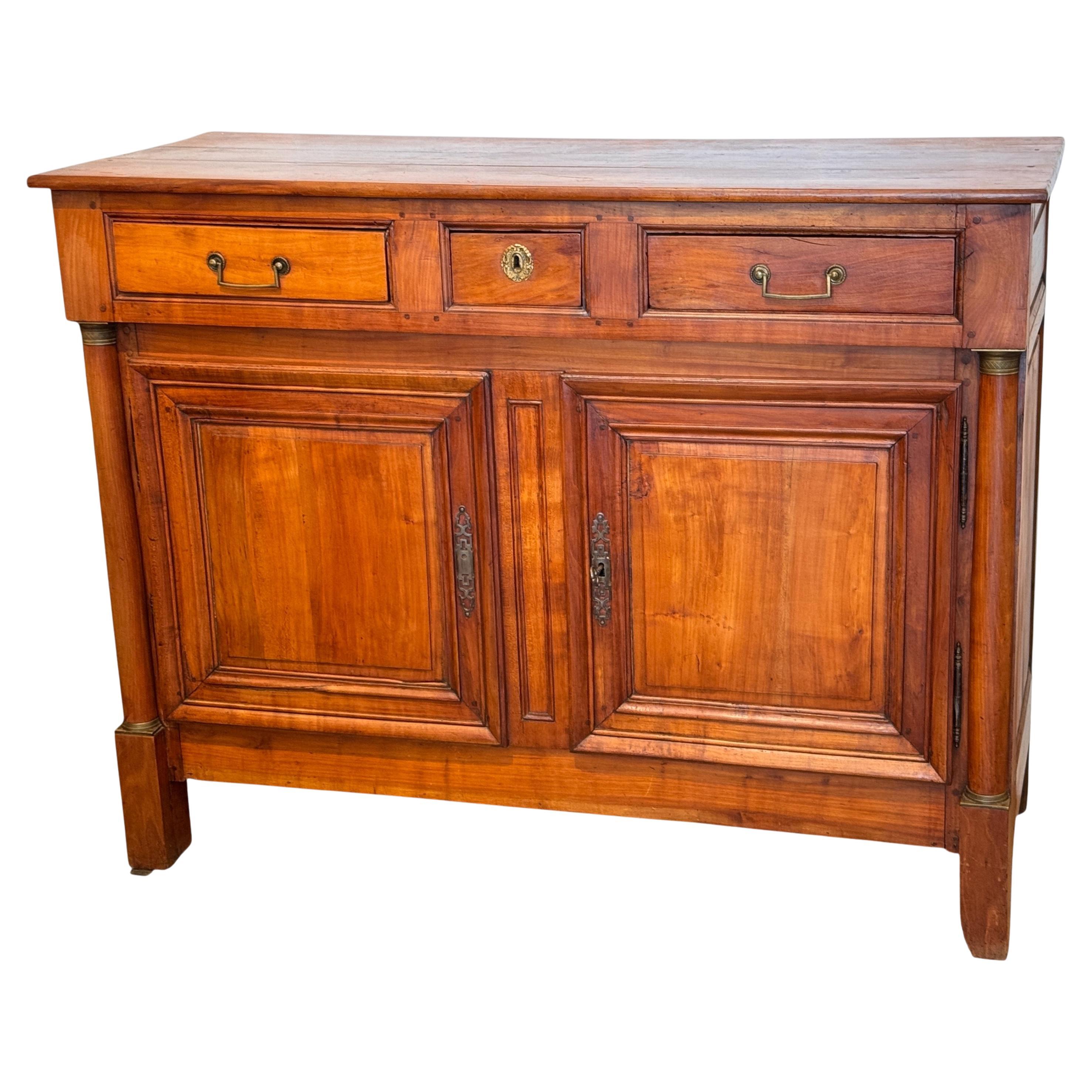 Buffet in ciliegio Impero francese del XIX secolo in vendita