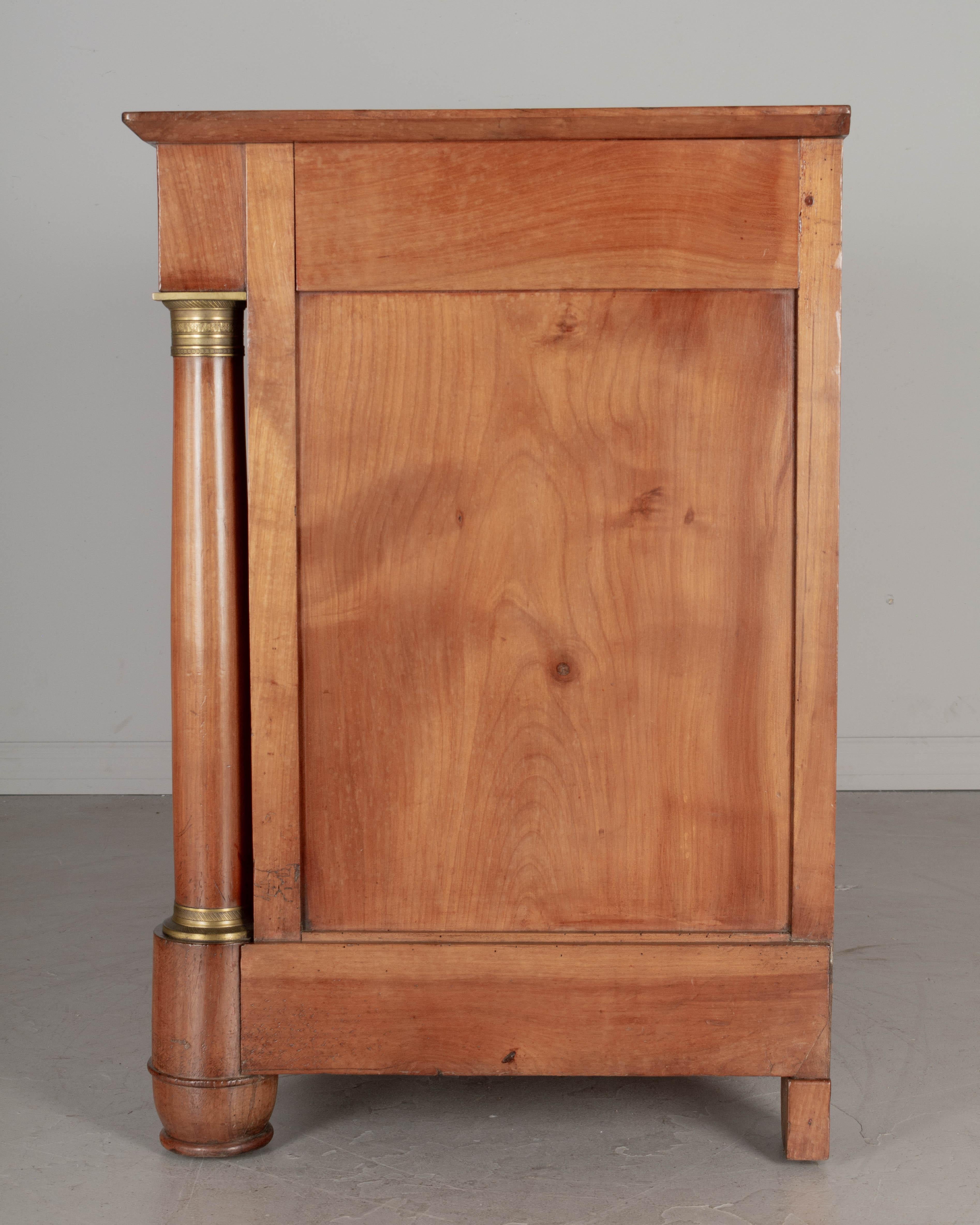 19th Century French Empire Commode or Chest of Drawers For Sale 3