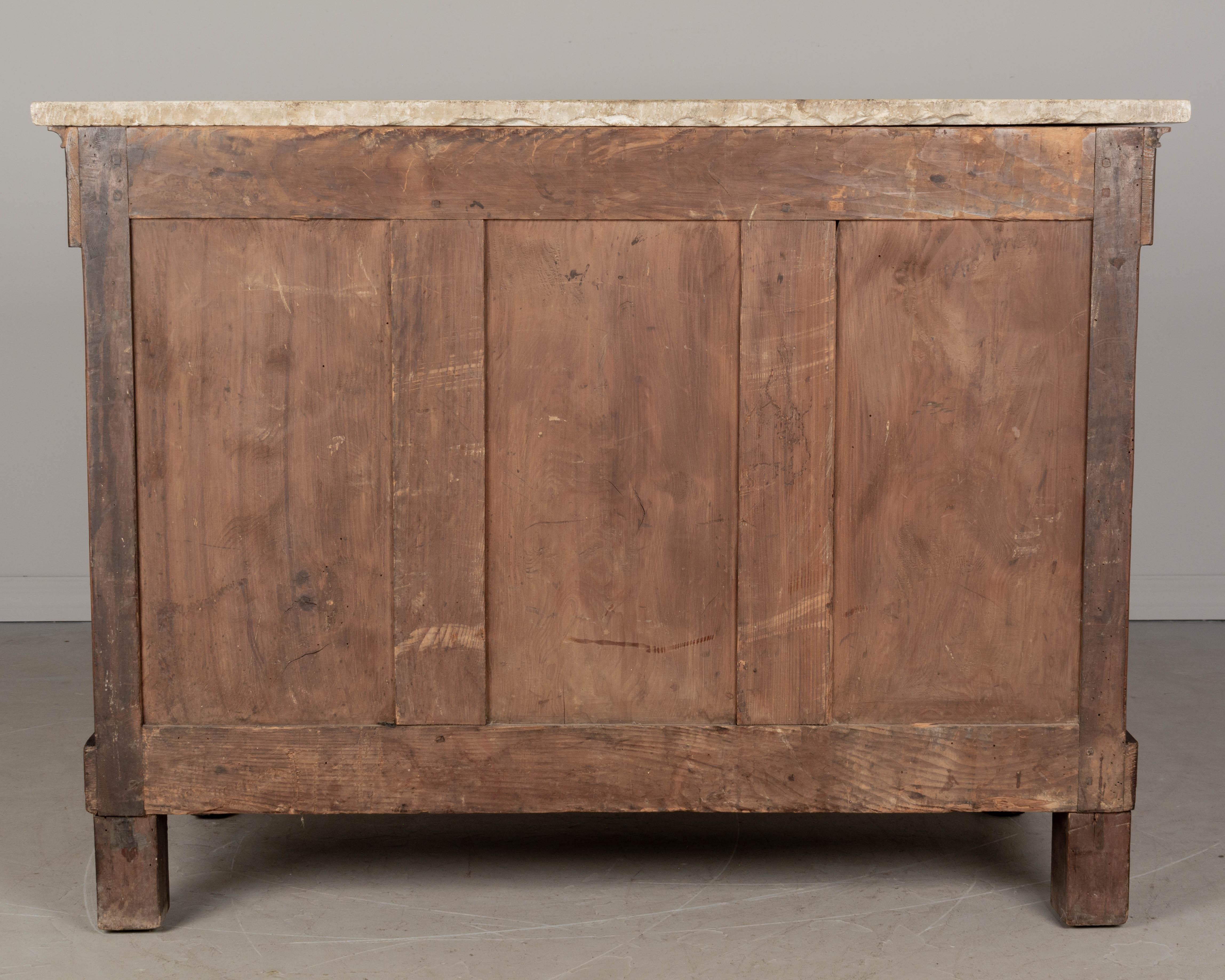 19th Century French Empire Commode or Chest of Drawers For Sale 4