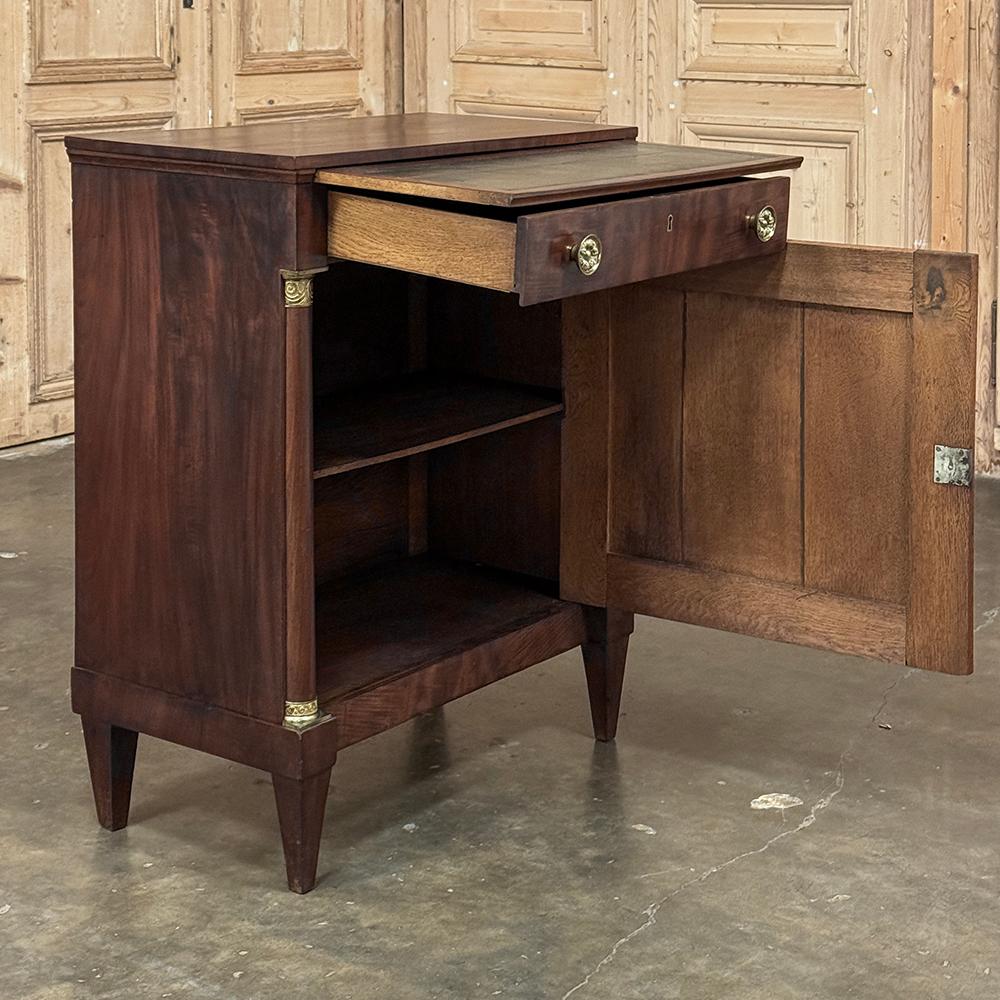 19th Century French Empire Confiturier ~ Cabinet ~ Dry Bar For Sale 4