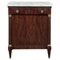 Antique 19th Century French Empire Confiturier ~ Cabinet ~ Dry Bar