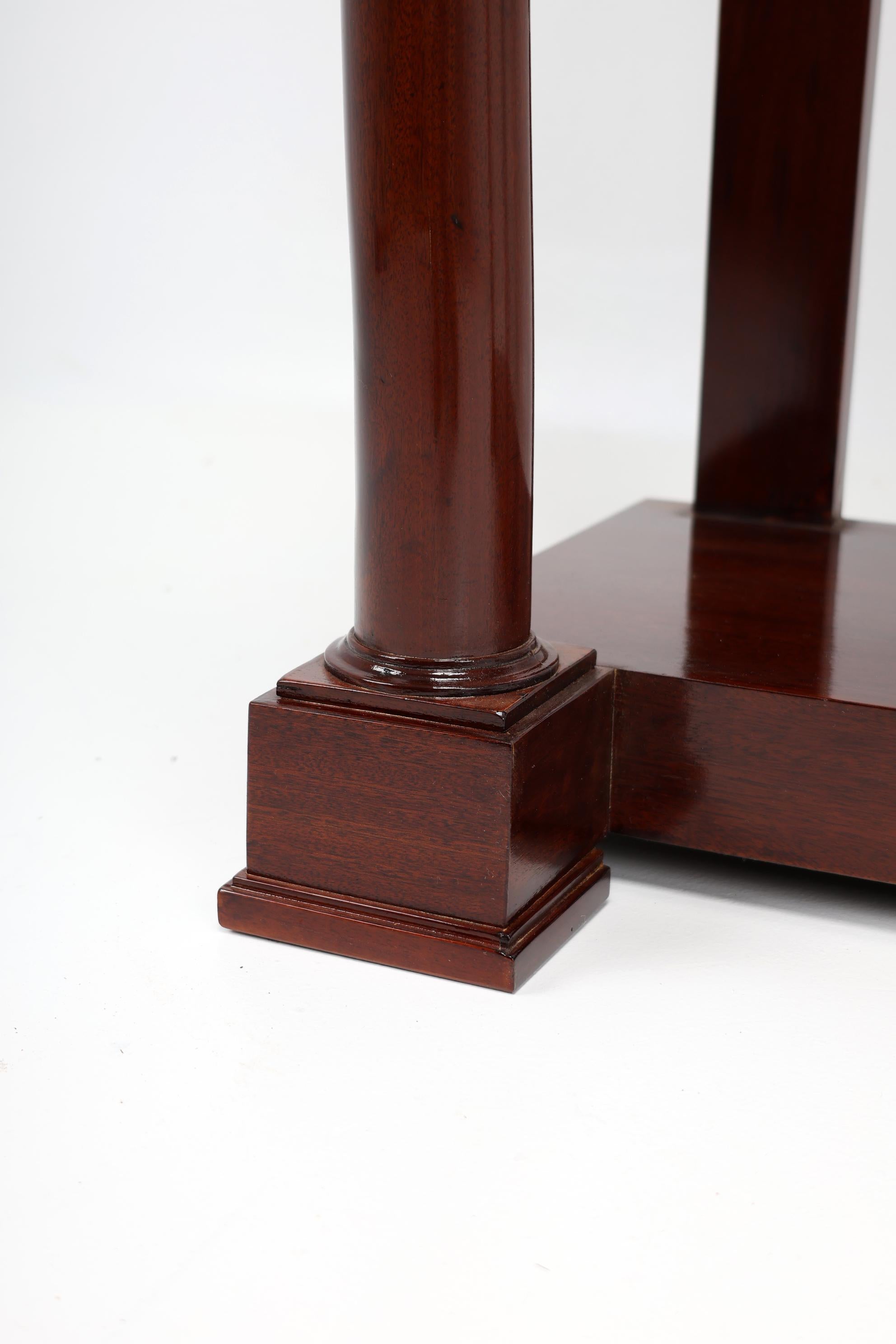 Table console Empire française du XIXe siècle en vente 4