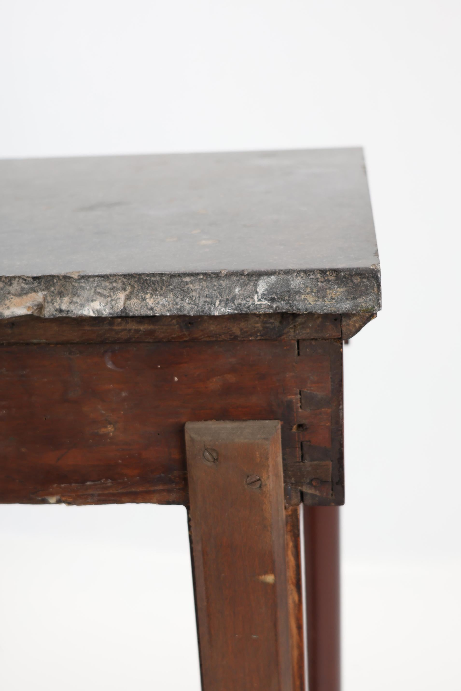 Table console Empire française du XIXe siècle en vente 7