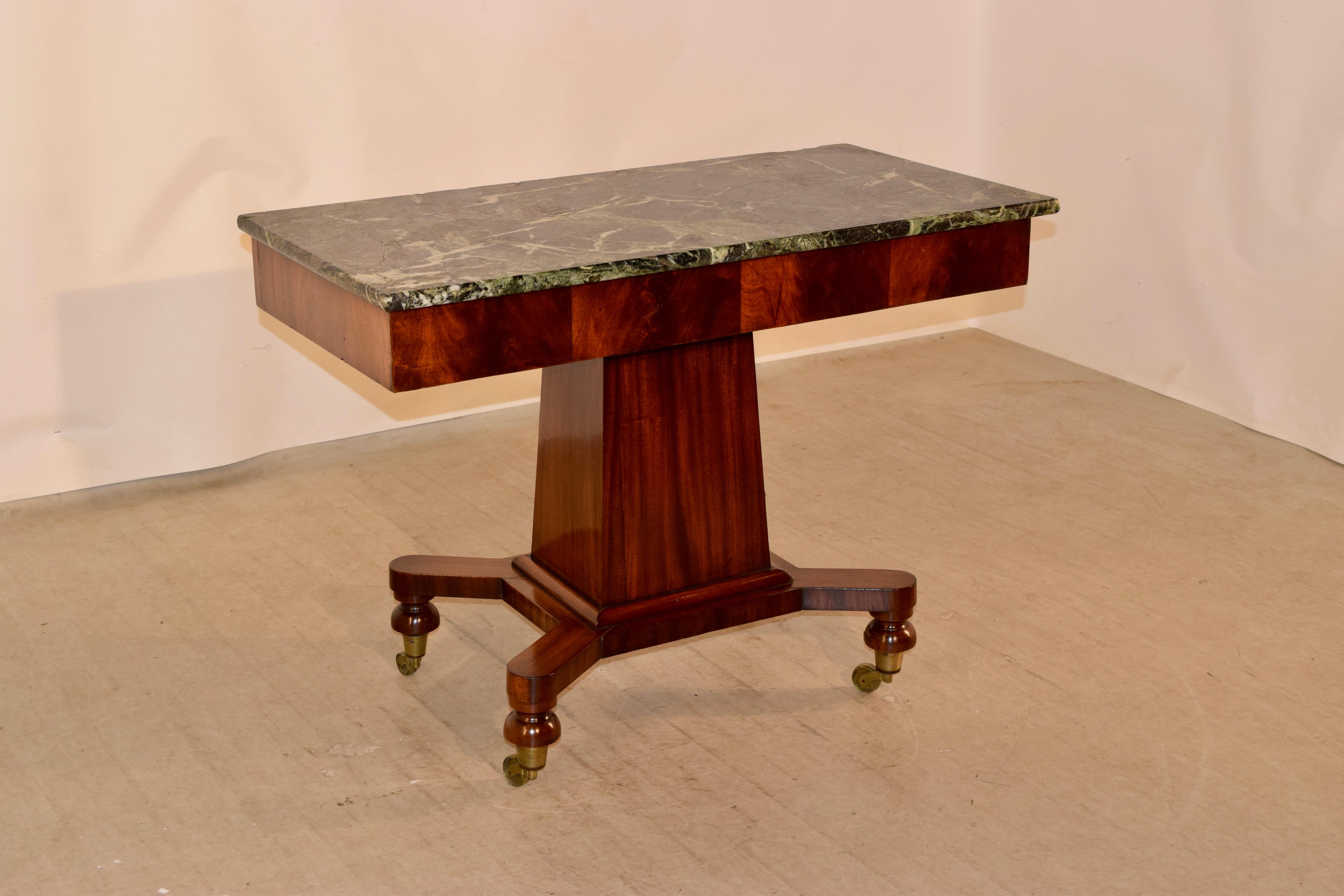 Français Table console Empire française du XIXe siècle en vente