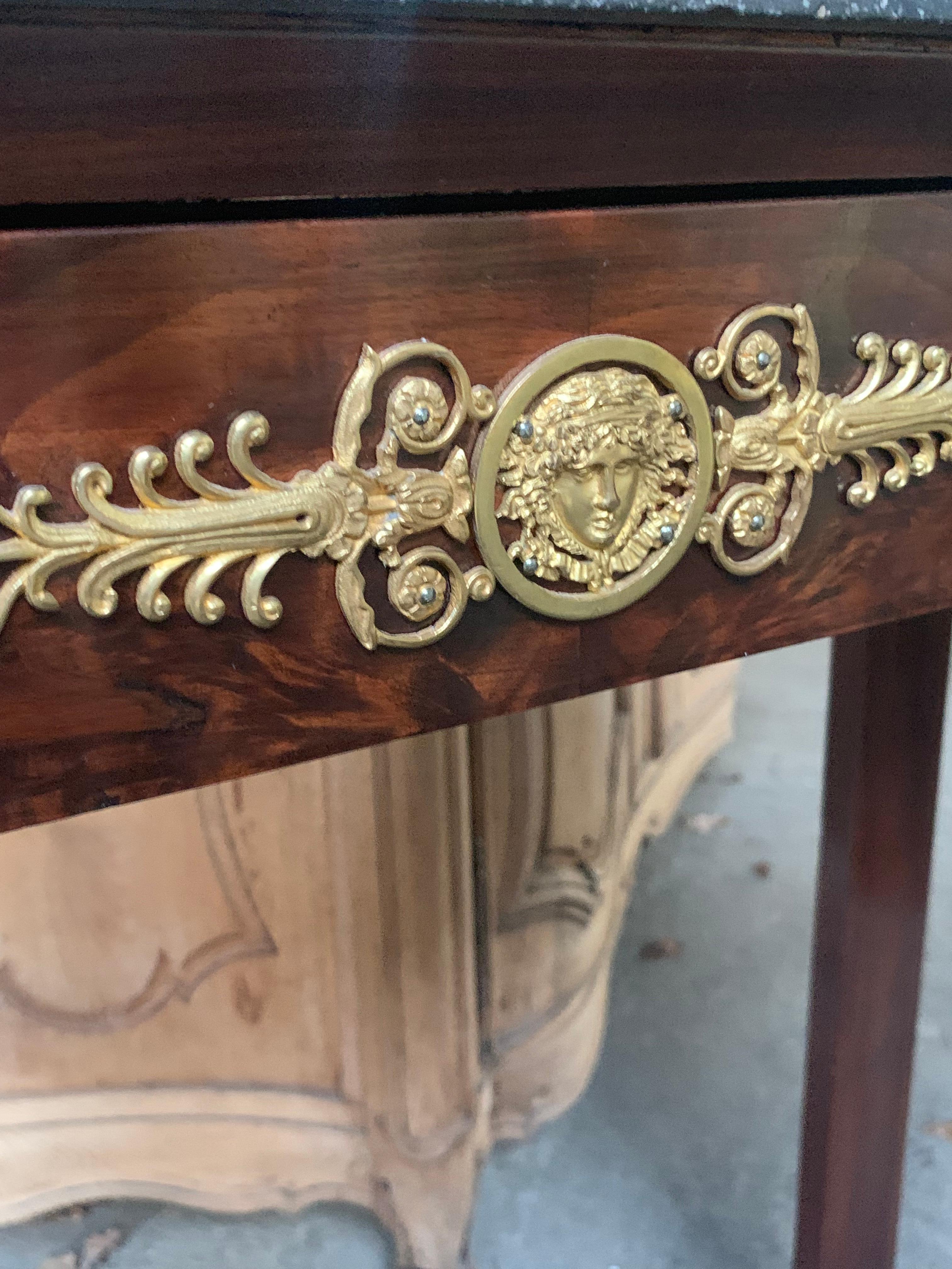 19th Century French Empire Console Table In Good Condition For Sale In Ongar, GB