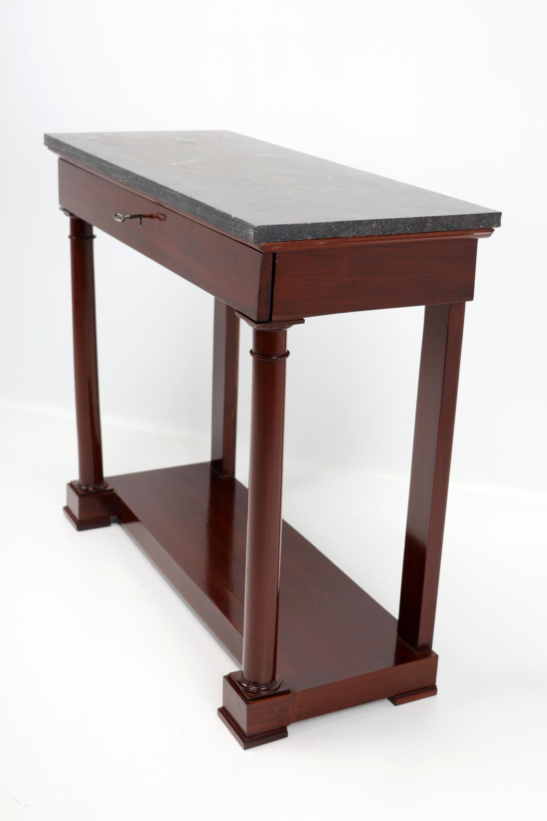 Début du XIXe siècle Table console Empire française du XIXe siècle en vente