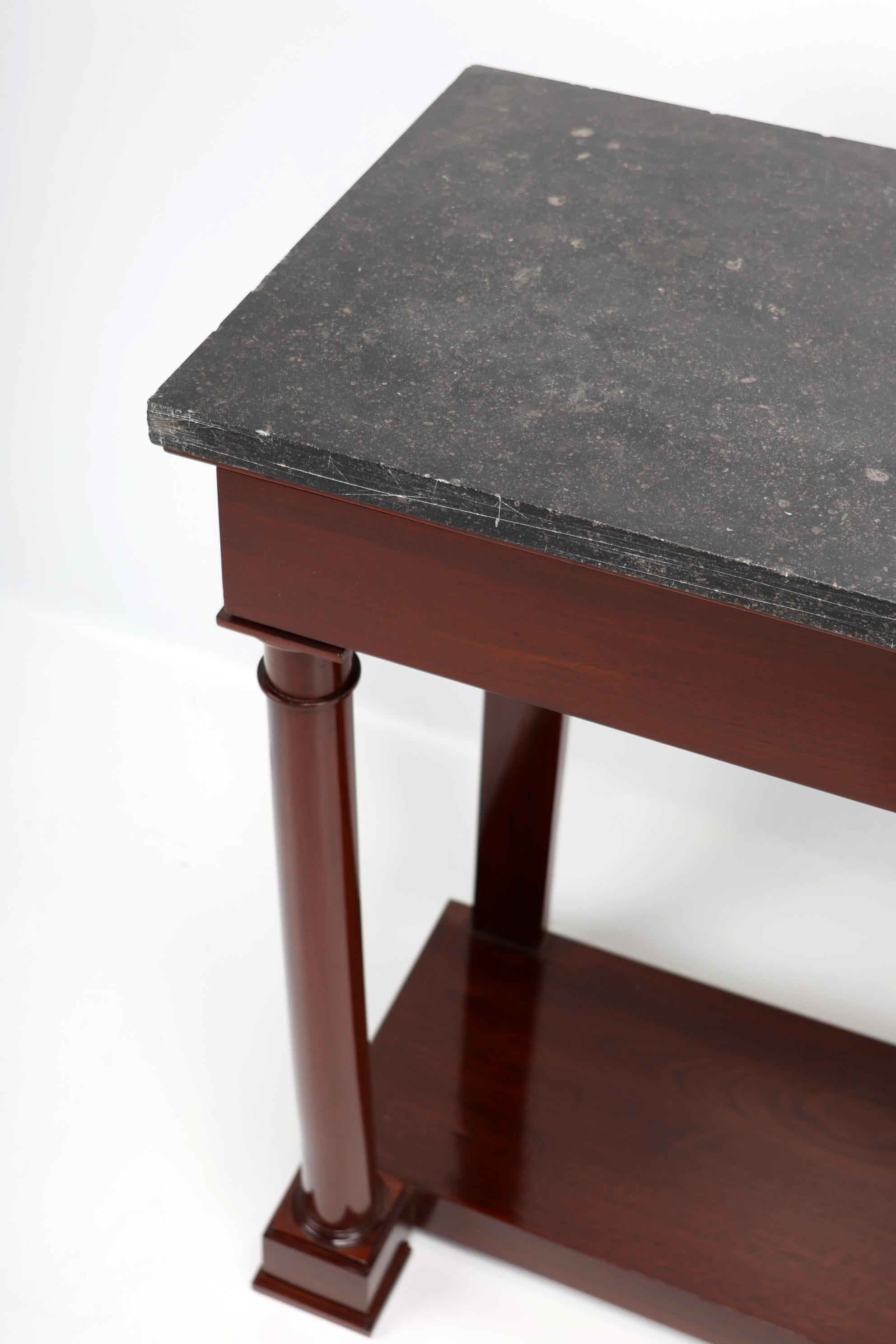 Table console Empire française du XIXe siècle en vente 1