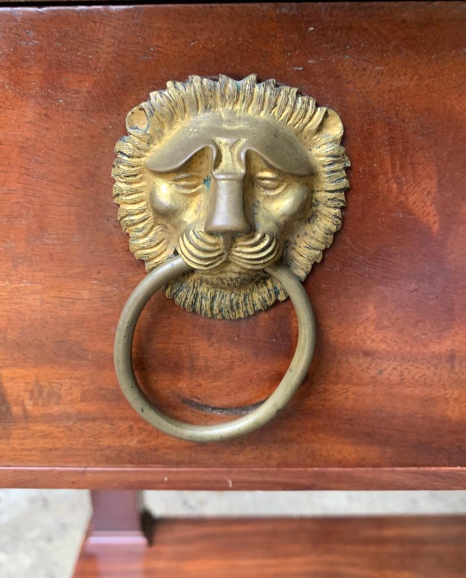 19th Century French Empire Console Table For Sale 3