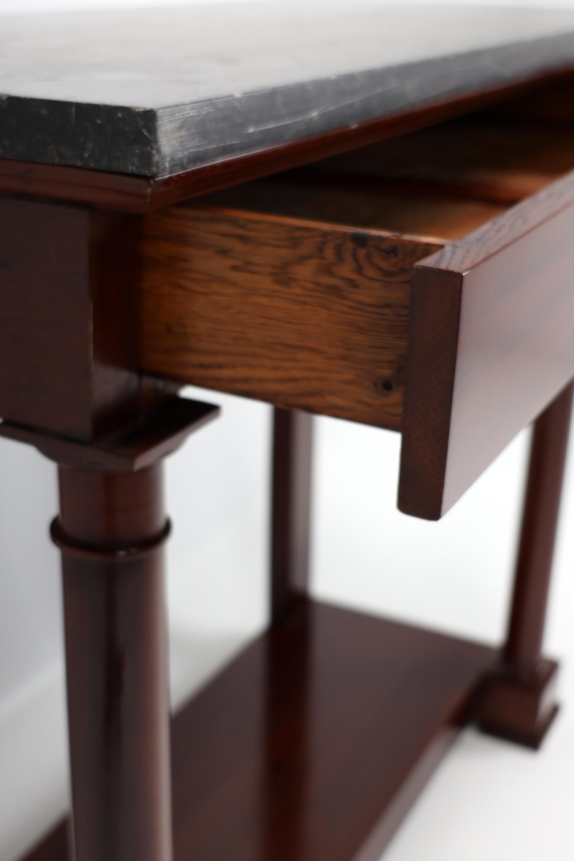 Table console Empire française du XIXe siècle en vente 2