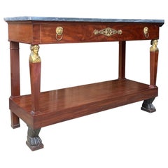 Table console Empire française du XIXe siècle