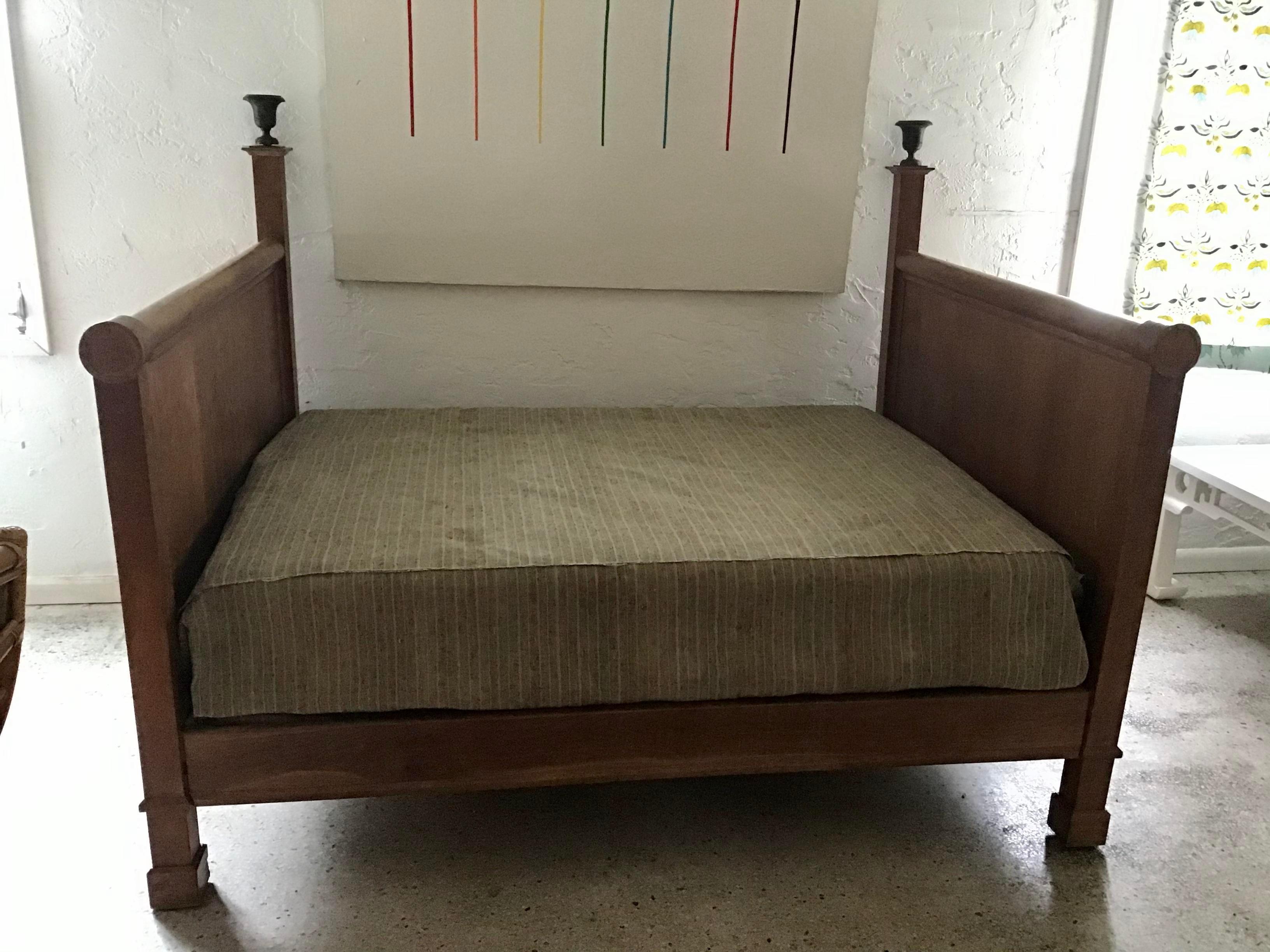     19th Century French Empire Daybed For Sale 2