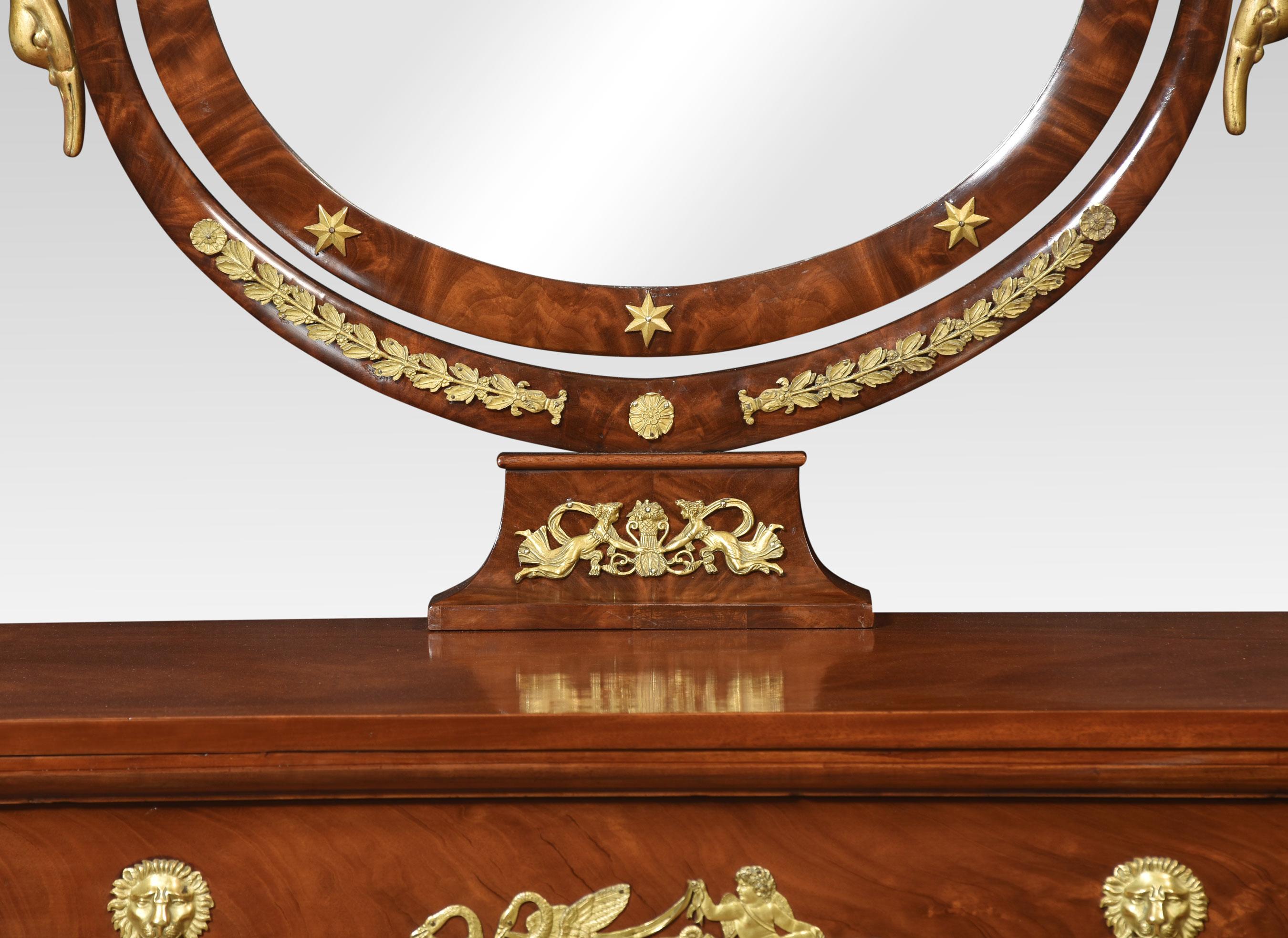 19th century French Empire dressing table For Sale 2