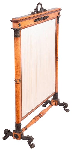 Pare-étincelles Empire français du 19e siècle