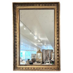 19. Jahrhundert Französisch Reich vergoldet Antique Mirror -Medium