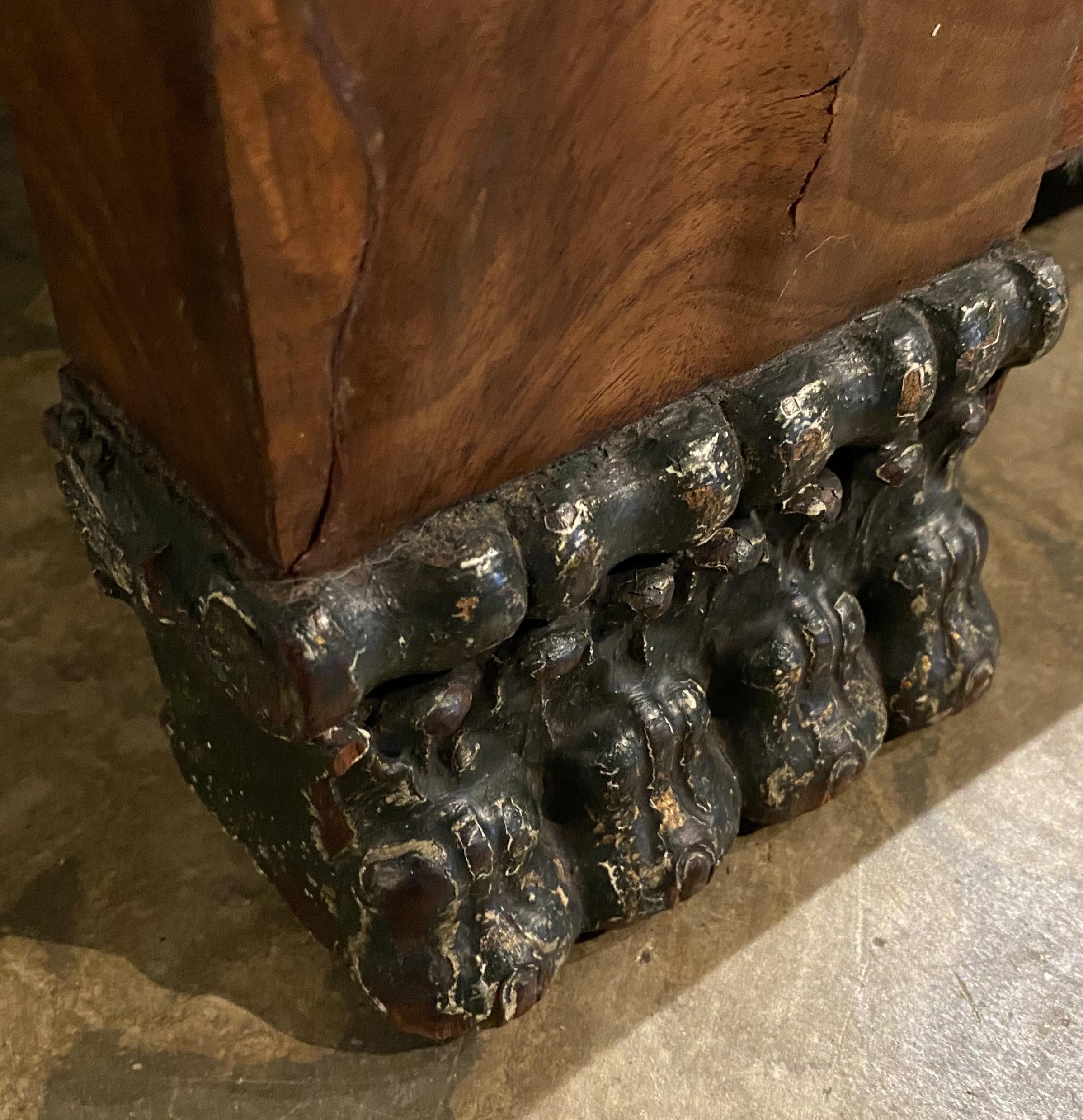 19th Century French Empire “Kissing Settee” with Privacy Screens 8