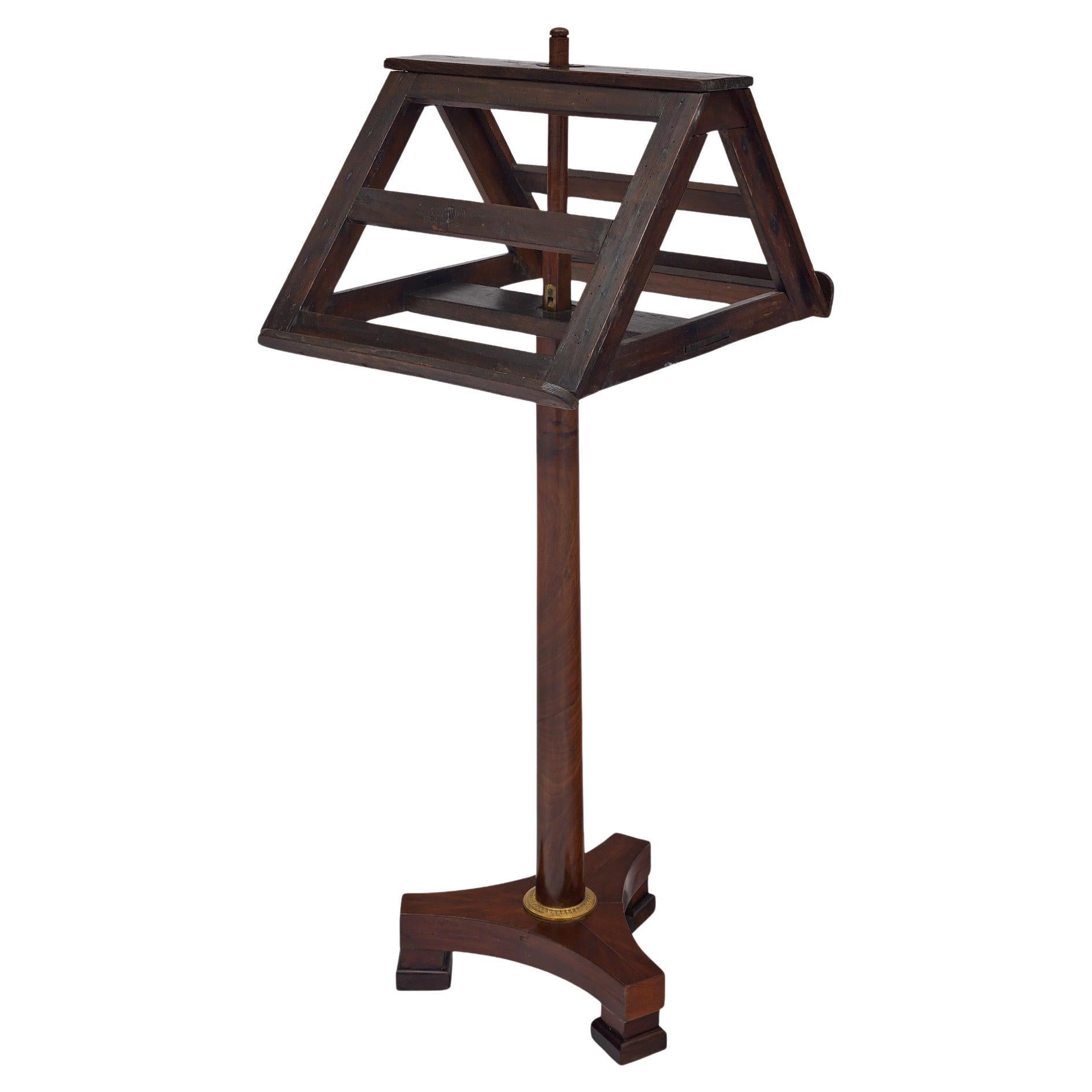 19th Century French Empire Lectern For Sale