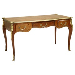 19th Century French Empire Mahogany and Leather Desk