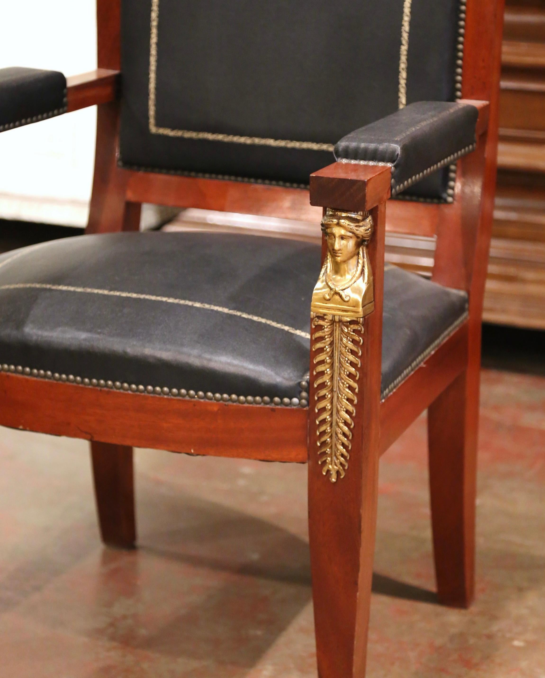 style empire fauteuil