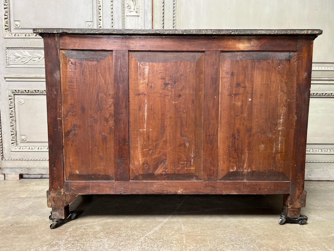 19th Century French Empire Mahogany Buffet 3