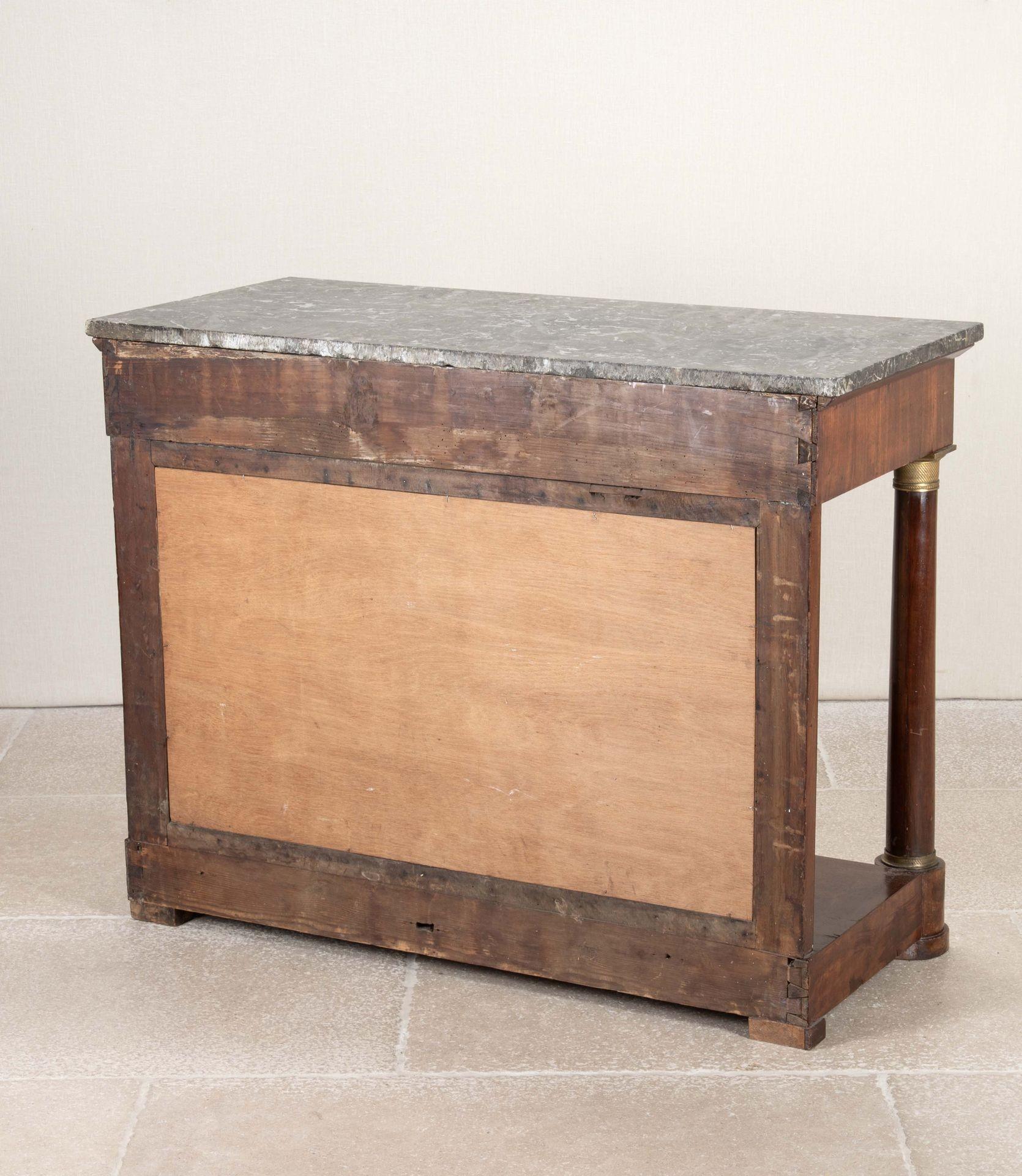 19th Century French Empire Mahogany Console Table In Good Condition For Sale In Gloucestershire, GB