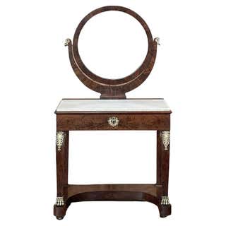 19th Century Italian Rococo Giltwood Vanity at 1stDibs