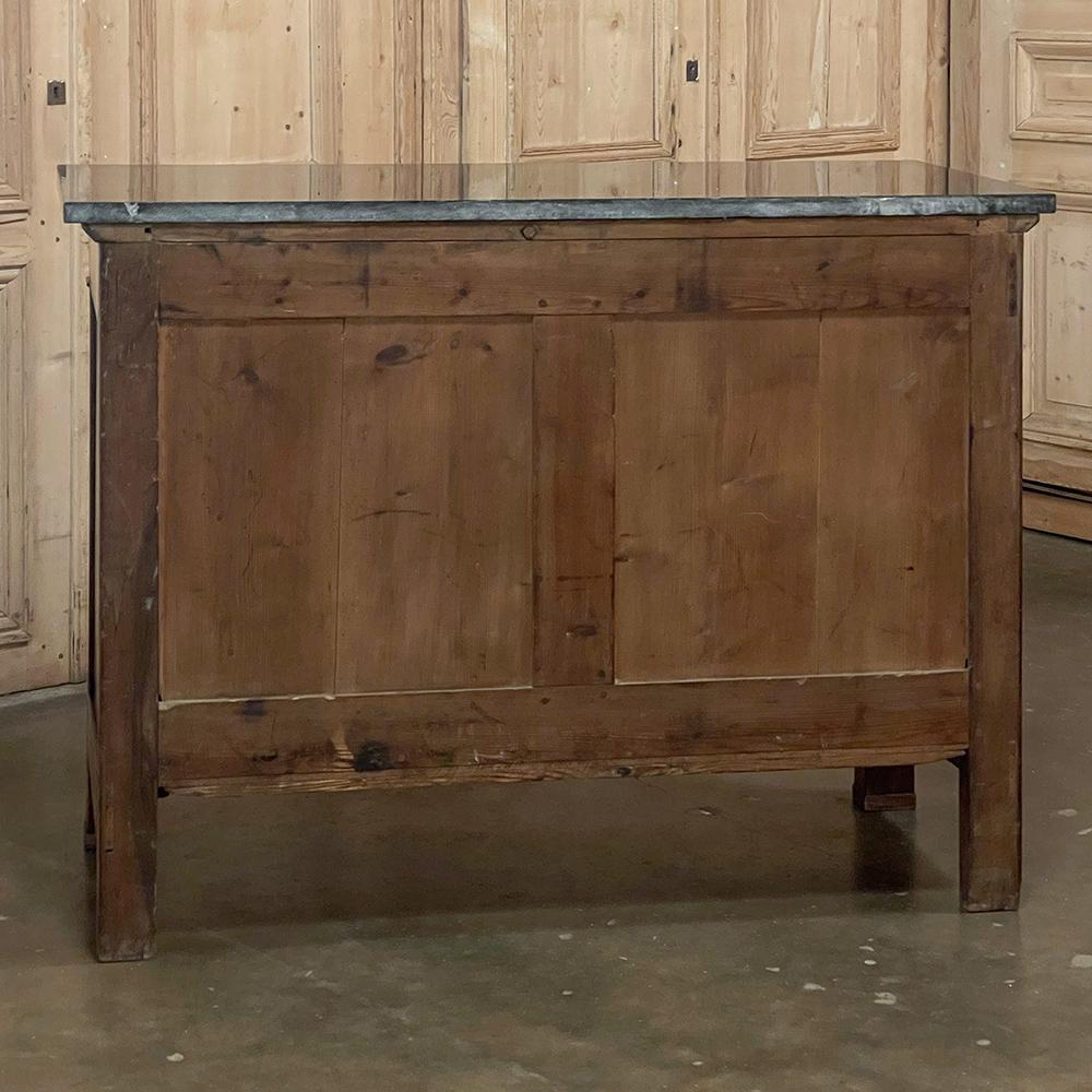 19th Century French Empire Marble Top Commode For Sale 12