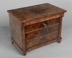 19th Century French Empire Miniature Commode, Walnut, Circa 1800-1820