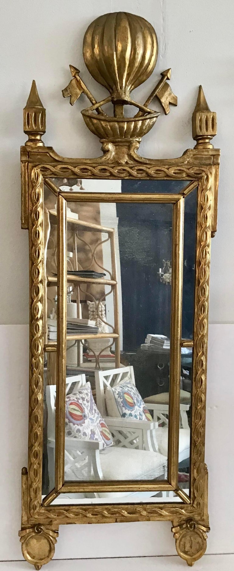 19th Century French Empire Mirror For Sale at 1stDibs