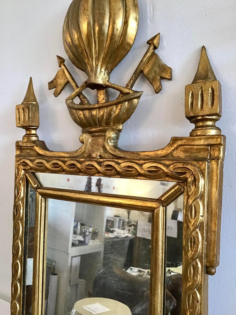 19th Century French Empire Mirror For Sale at 1stDibs