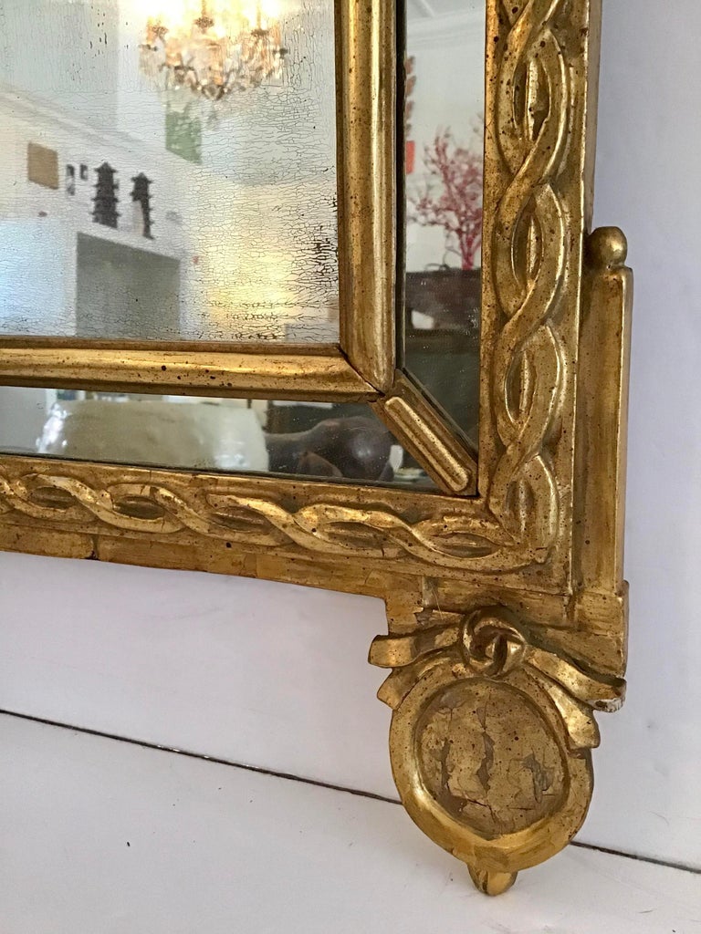 19th Century French Empire Mirror For Sale at 1stDibs