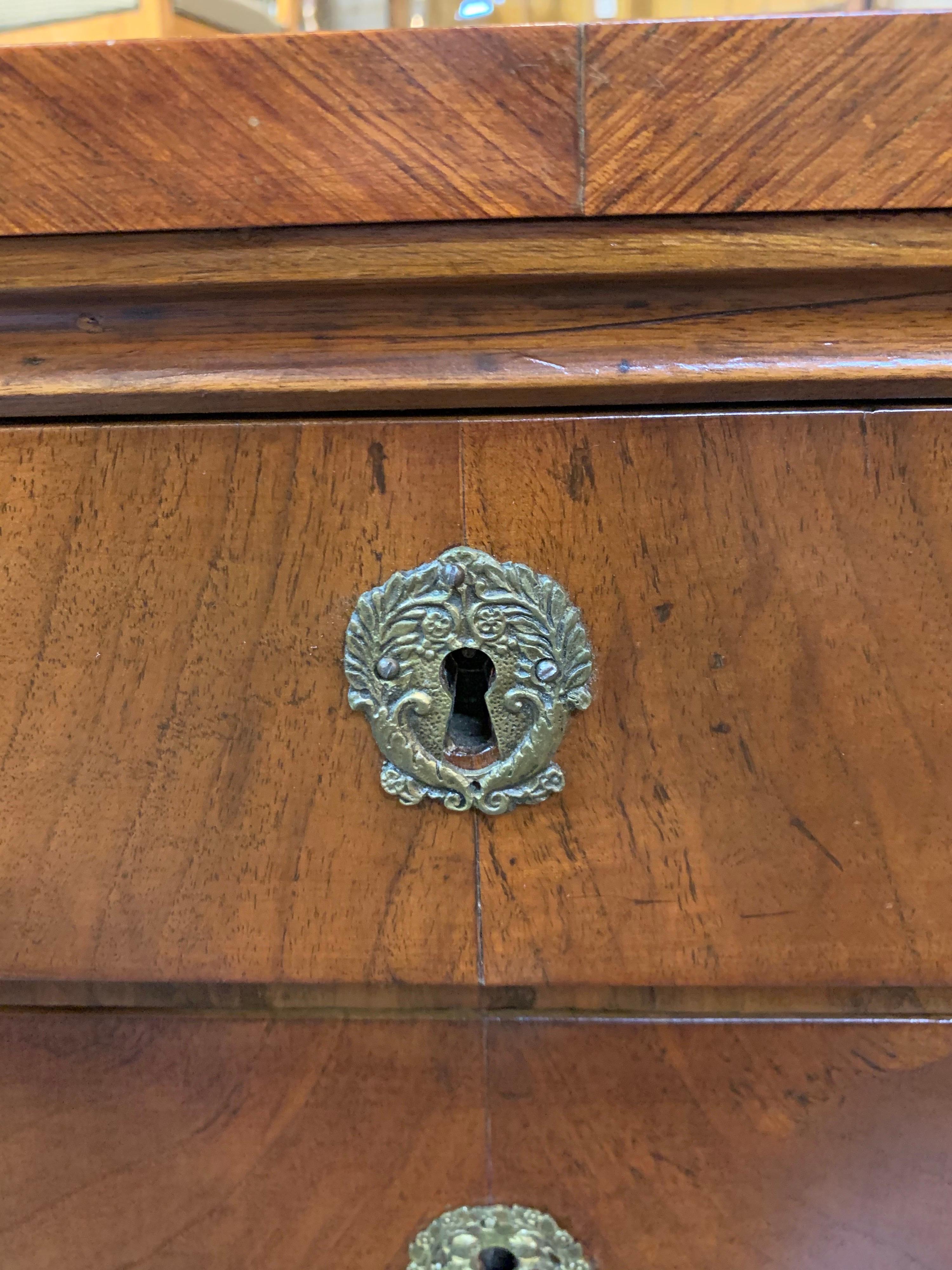 19th Century French Empire Neoclassical Chest In Good Condition In Dallas, TX