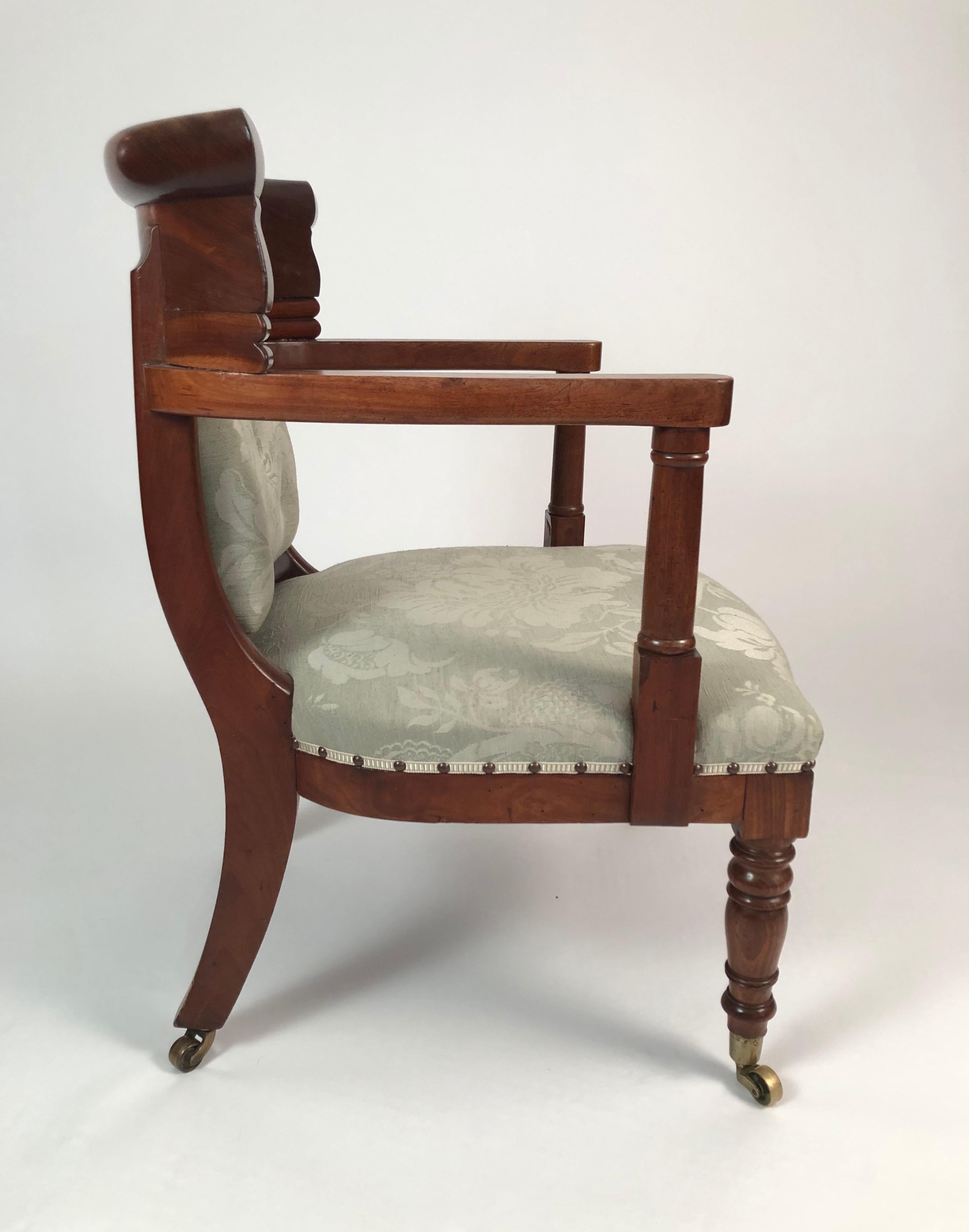 french empire armchair