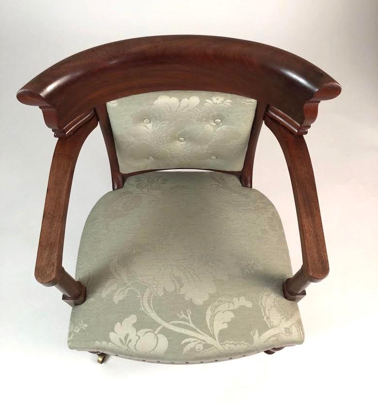 19th Century French Empire Neoclassical Armchair 2