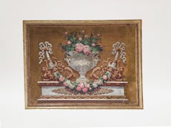 19th Century French Empire Papier Peint Panel