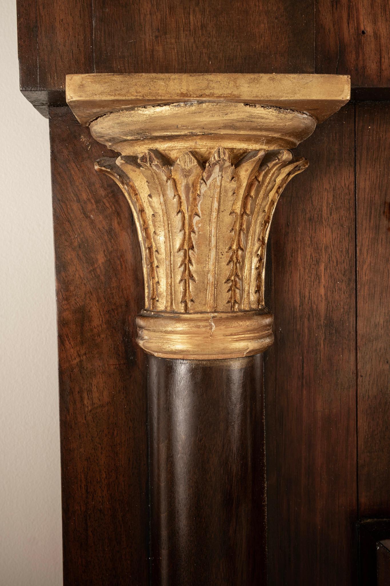 Miroir d'embarcadère Empire français du XIXe siècle Bon état - En vente à Houston, TX
