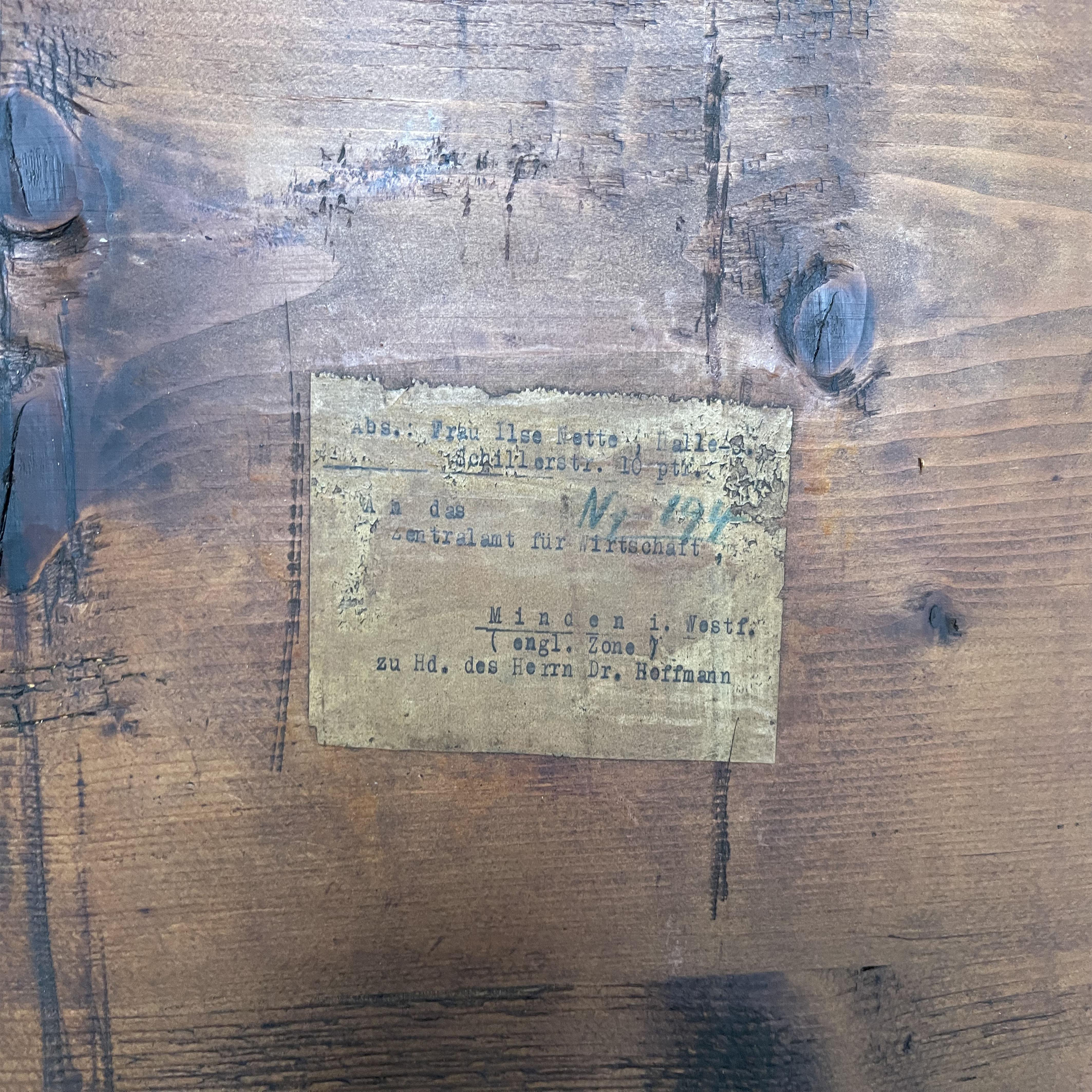 Table de nuit française du 19ème siècle en ébène poli - meuble de rangement ancien unique en vente 4