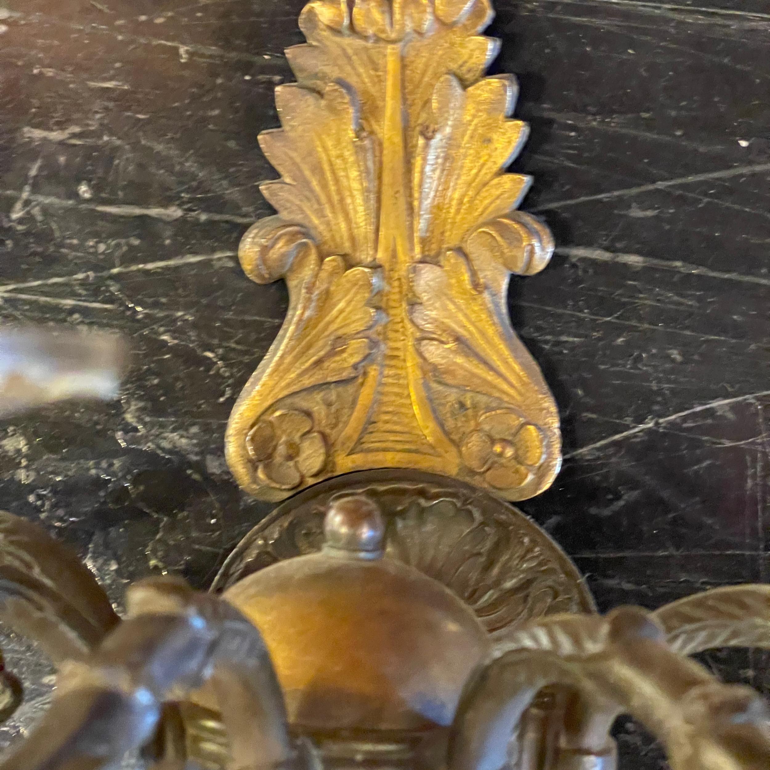 19th Century French Empire Sconces - a Pair For Sale 1