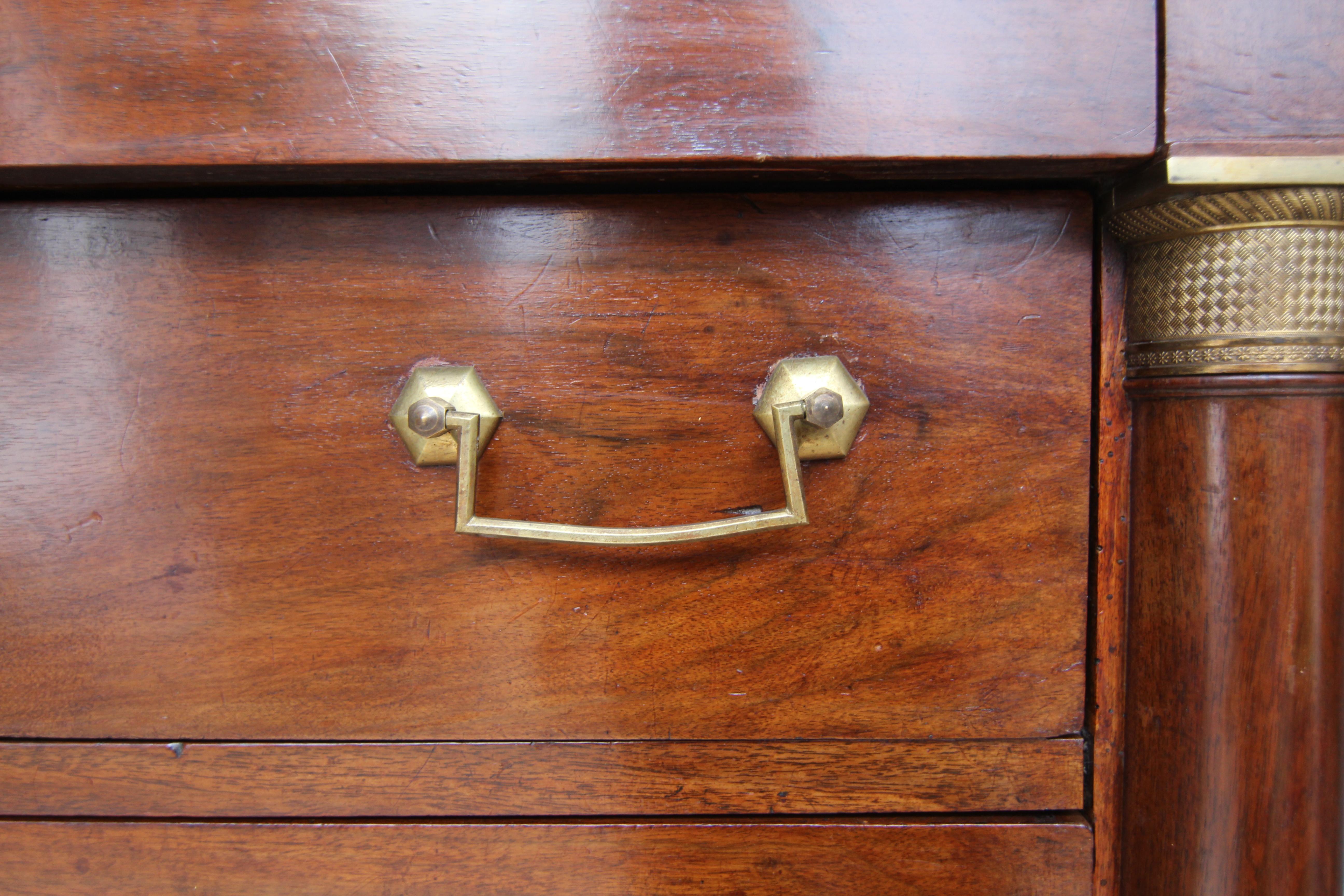 19th Century French Empire Semainier Chest of Drawers 9